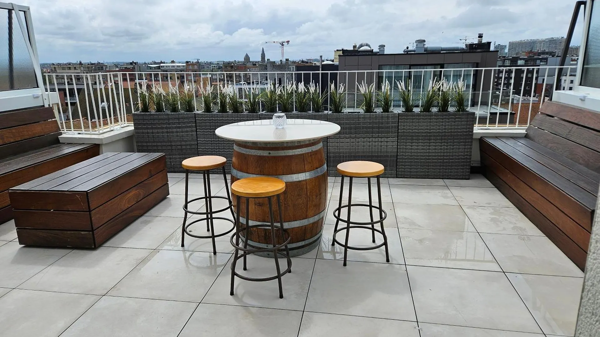 Apartment Ferienwohnung Penthouse Wayqup Ostende Belgien